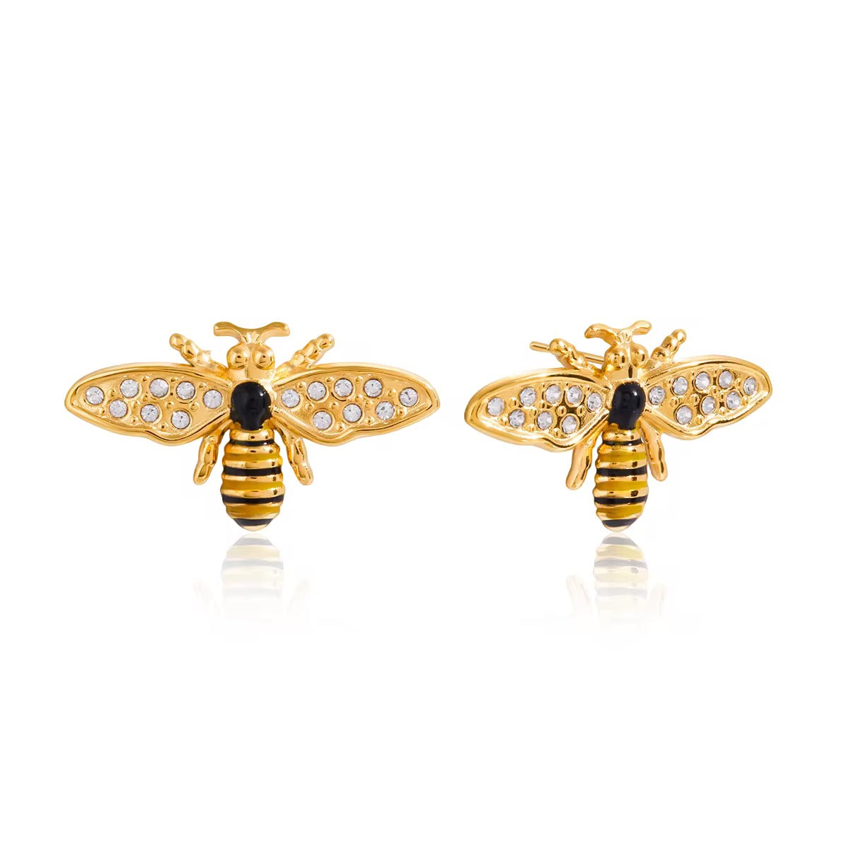 Queen Bee Crystal Studs