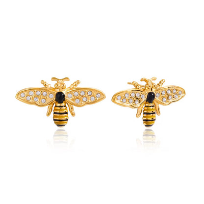 Queen Bee Crystal Studs