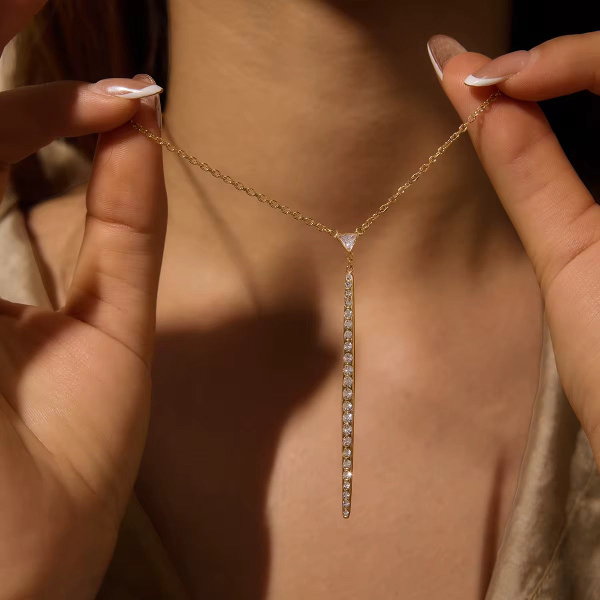 The Signature Drop Necklace