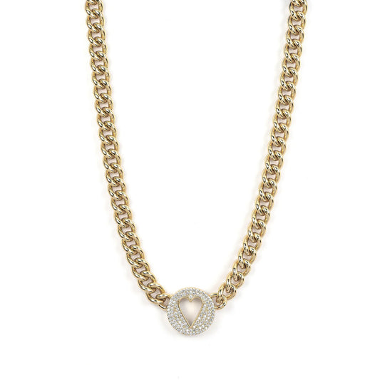 Open Heart Necklace