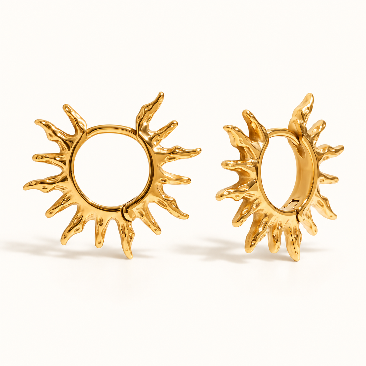Solstice Sun Hoops