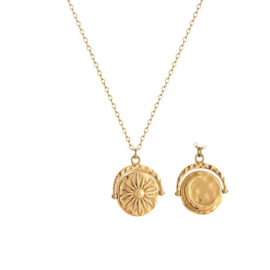 Sun & Moon Keepsake Necklace