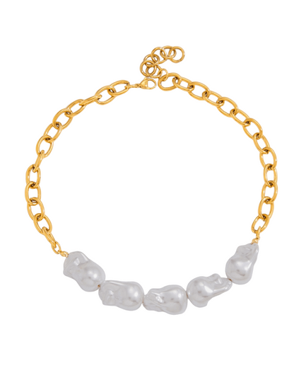 Delara Double Link Necklace