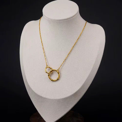 Linked in Gold Necklace