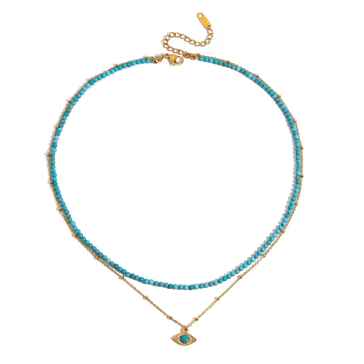 Turquoise Gaze