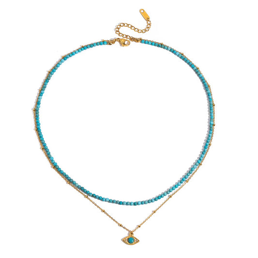 Turquoise Gaze