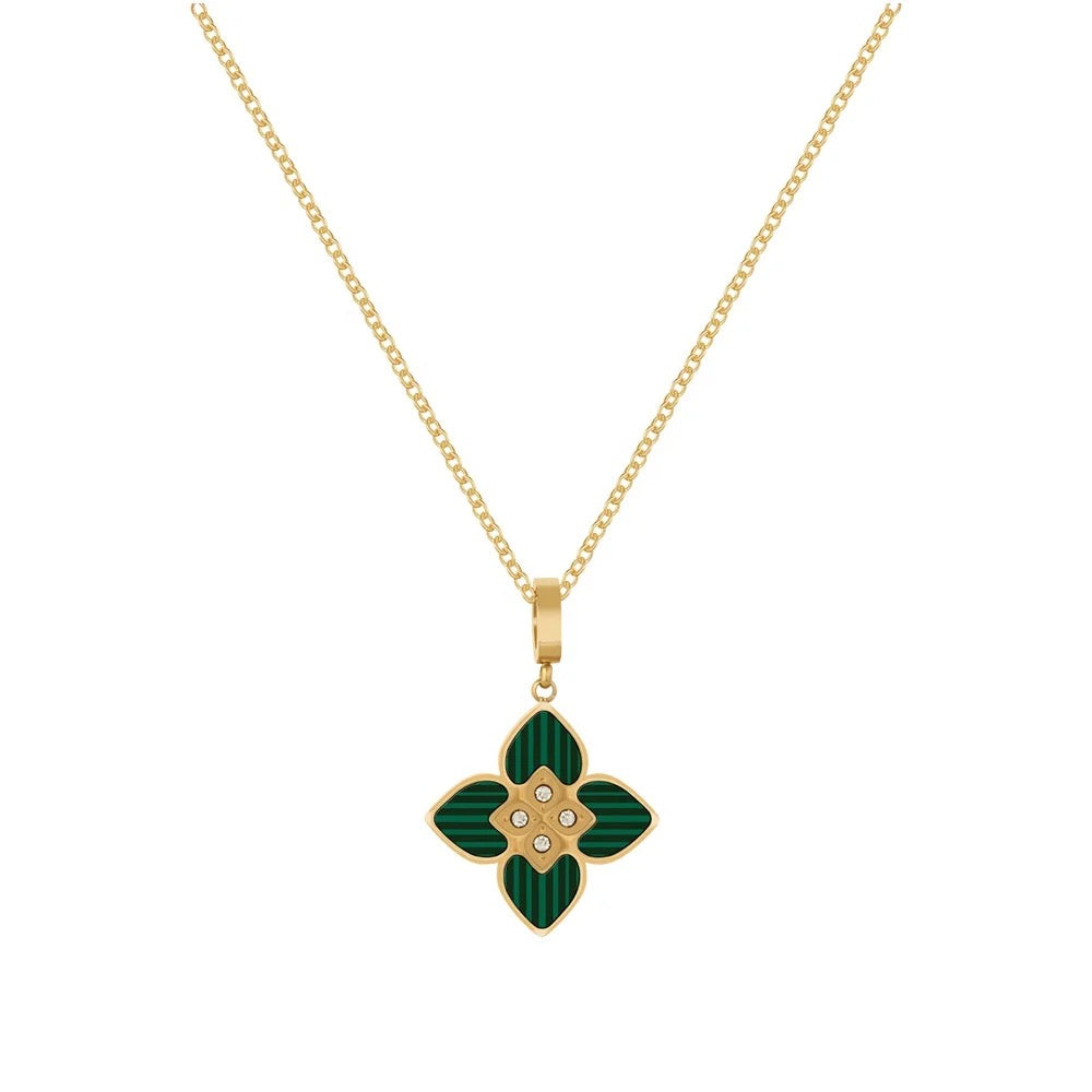 Emerald Bloom Necklace