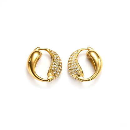 Alexa Pavé Earrings