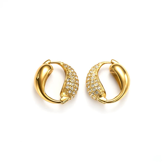 Alexa Pavé Earrings