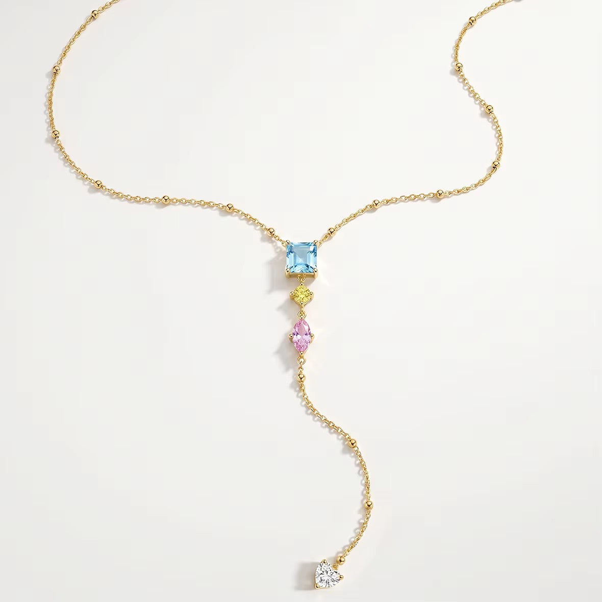 Love in Color Lariat Necklace