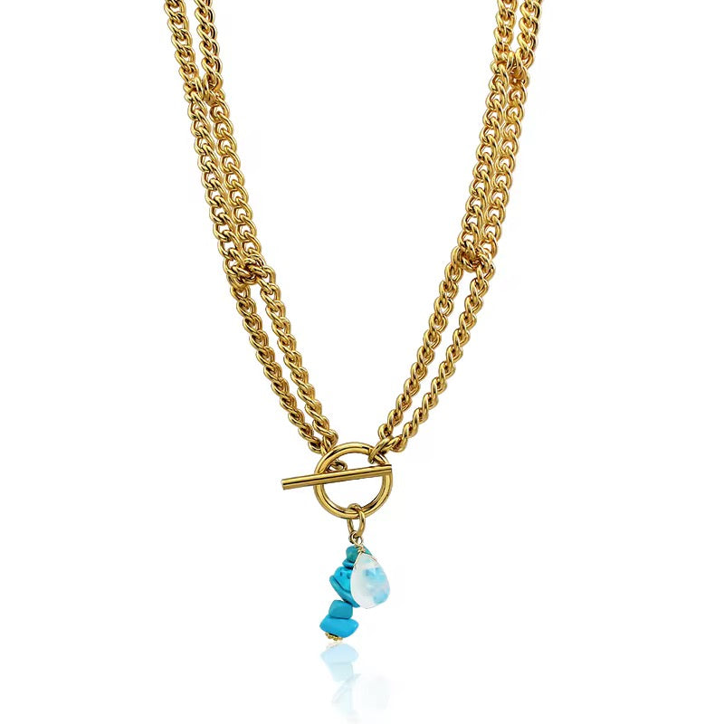 Tide Toggle Necklace