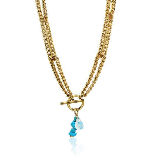 Tide Toggle Necklace