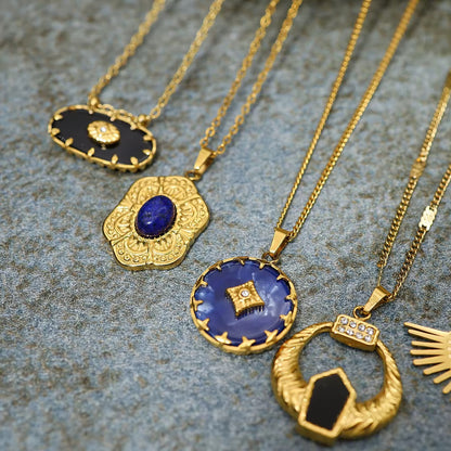 Lapis Soleil Pendant