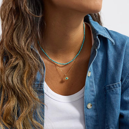 Turquoise Gaze
