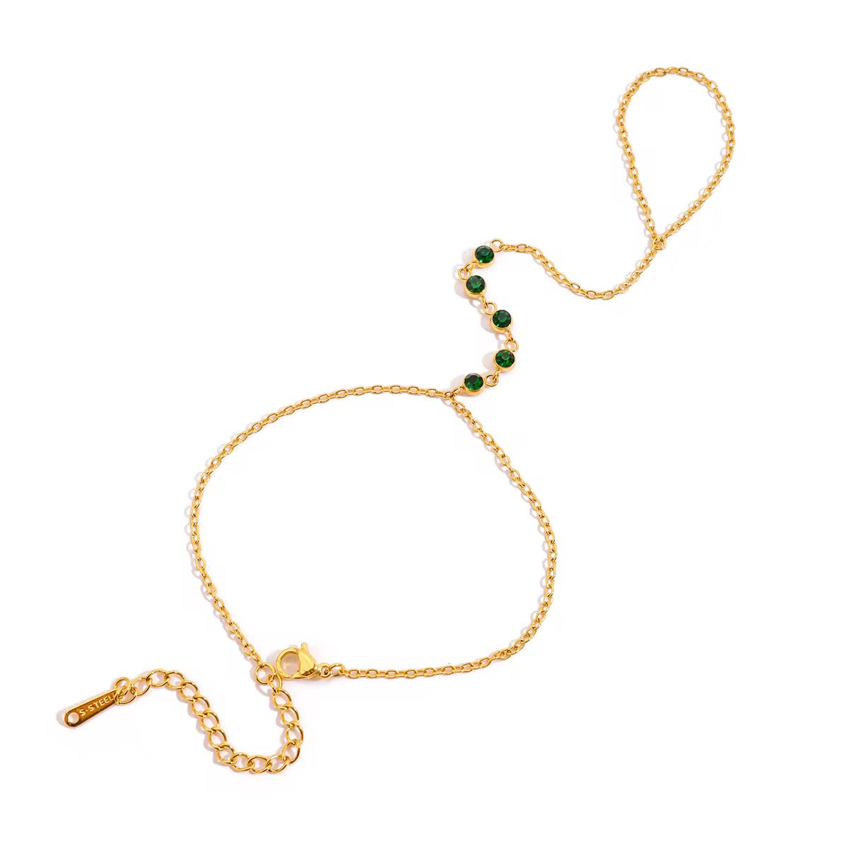 Verde Grace Hand Chain