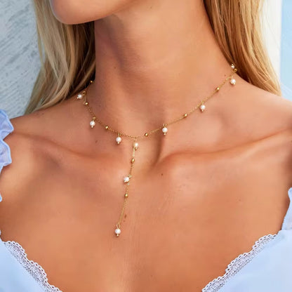 The Zaria Pearl Necklace