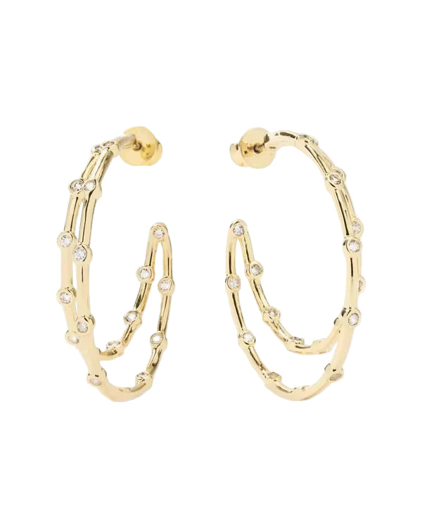 Ember Double Hoops – Avixee By Sanela