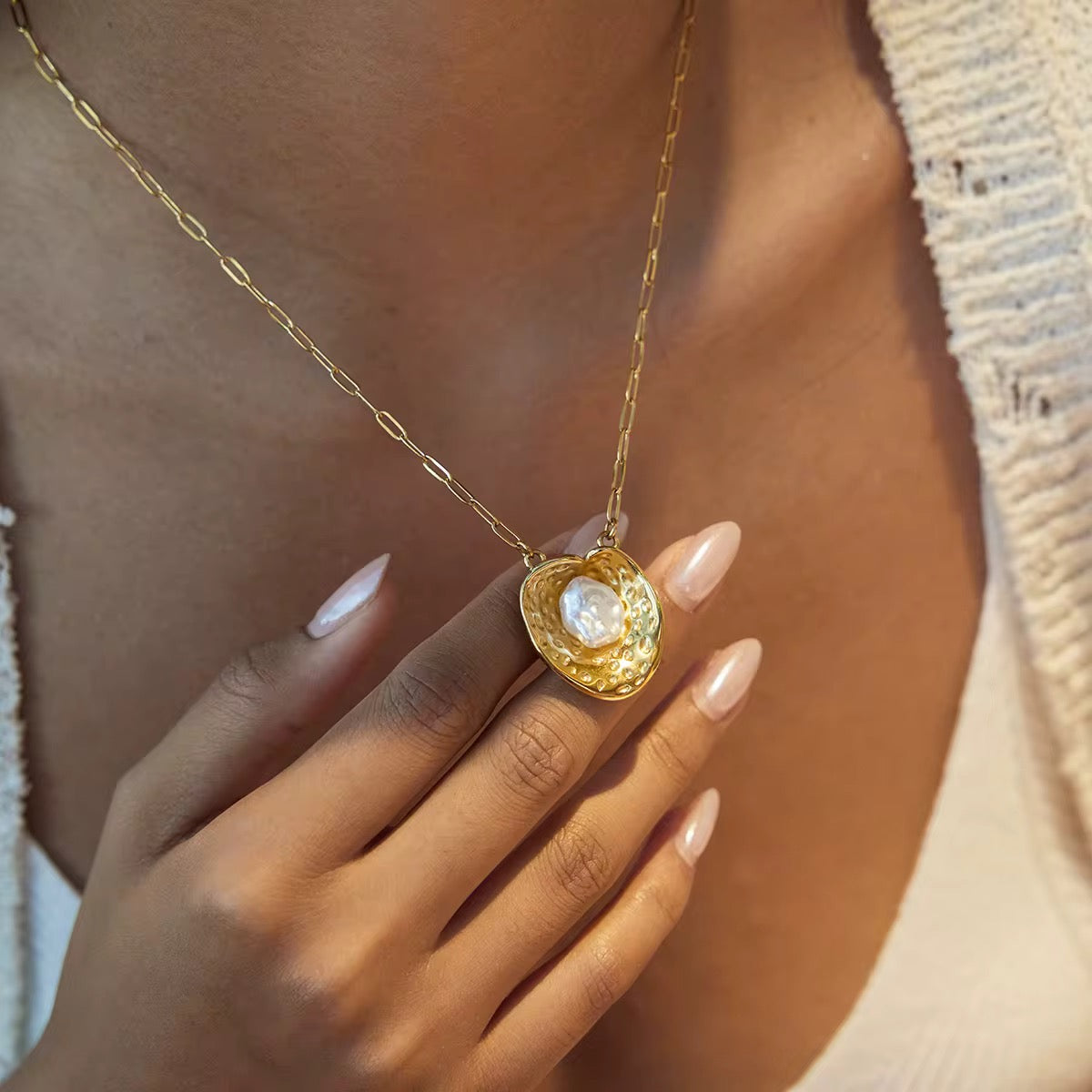 Adelina Pearl Necklace