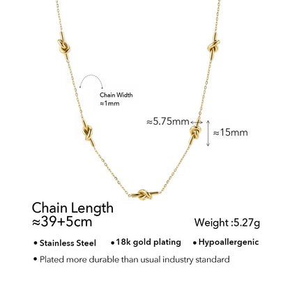 The Luxe Knot Necklace