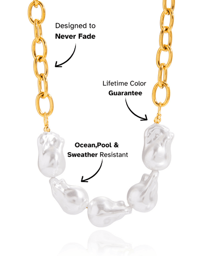 Delara Double Link Necklace