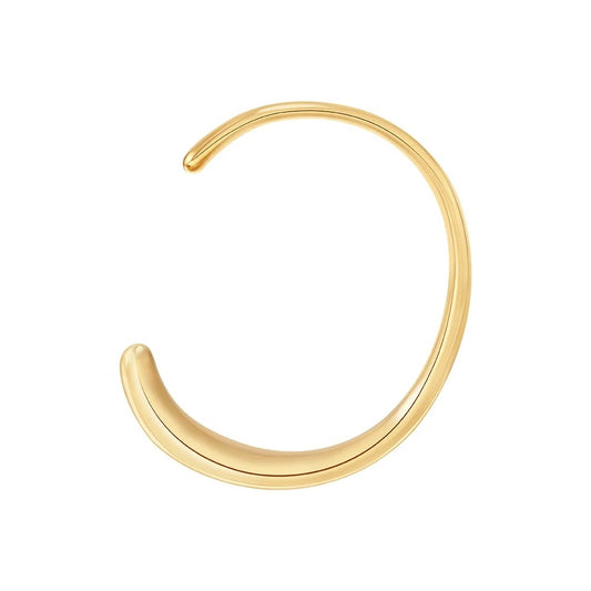 Crescent Curve Open Bracelet