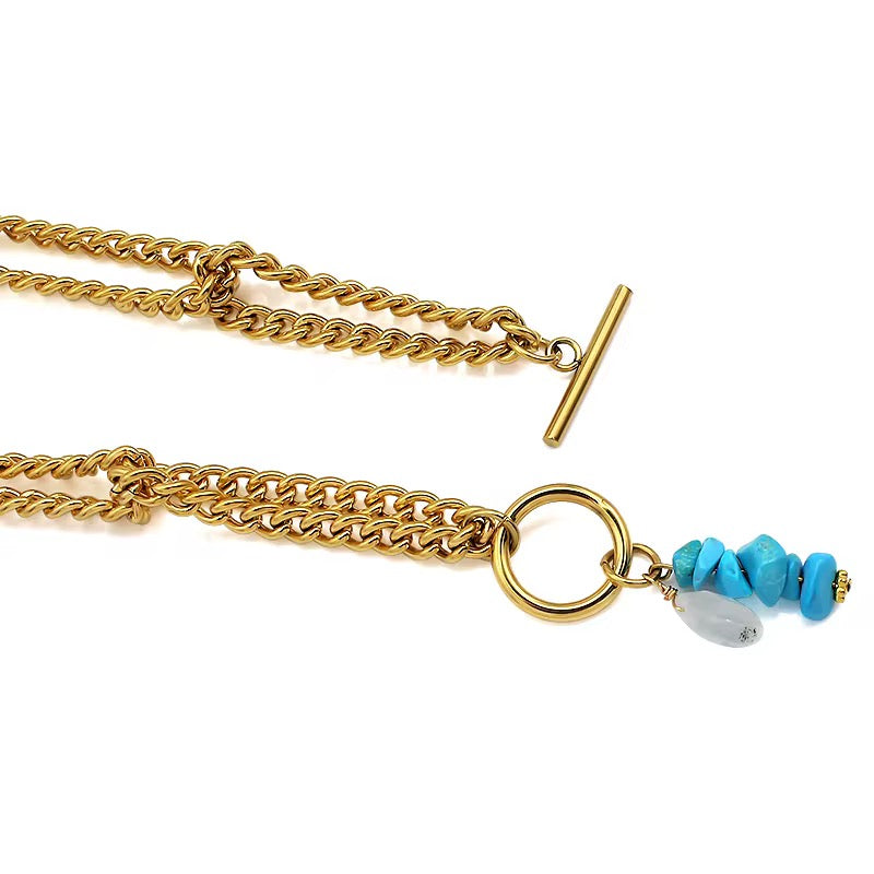 Tide Toggle Necklace