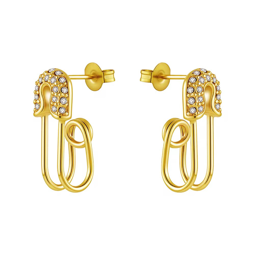 Rena Pin Earrings