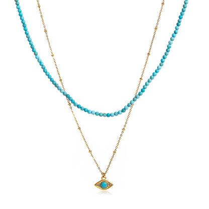 Turquoise Gaze