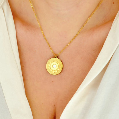 Lunar Coin Pendant