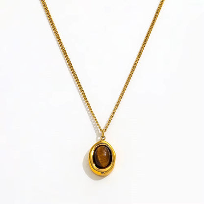 Tiger Gaze Pendant