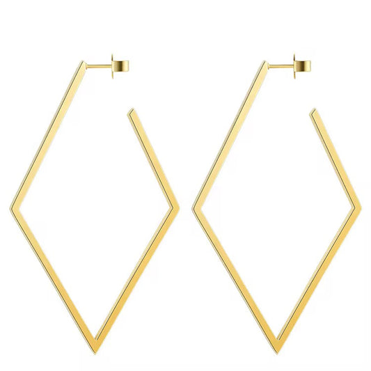 Tia Triangle Earrings