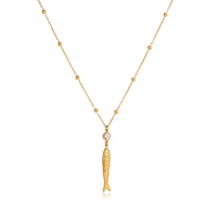 Golden Catch Necklace
