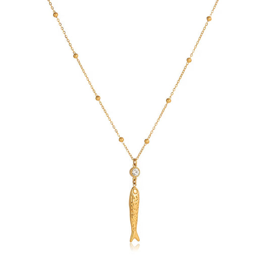 Golden Catch Necklace