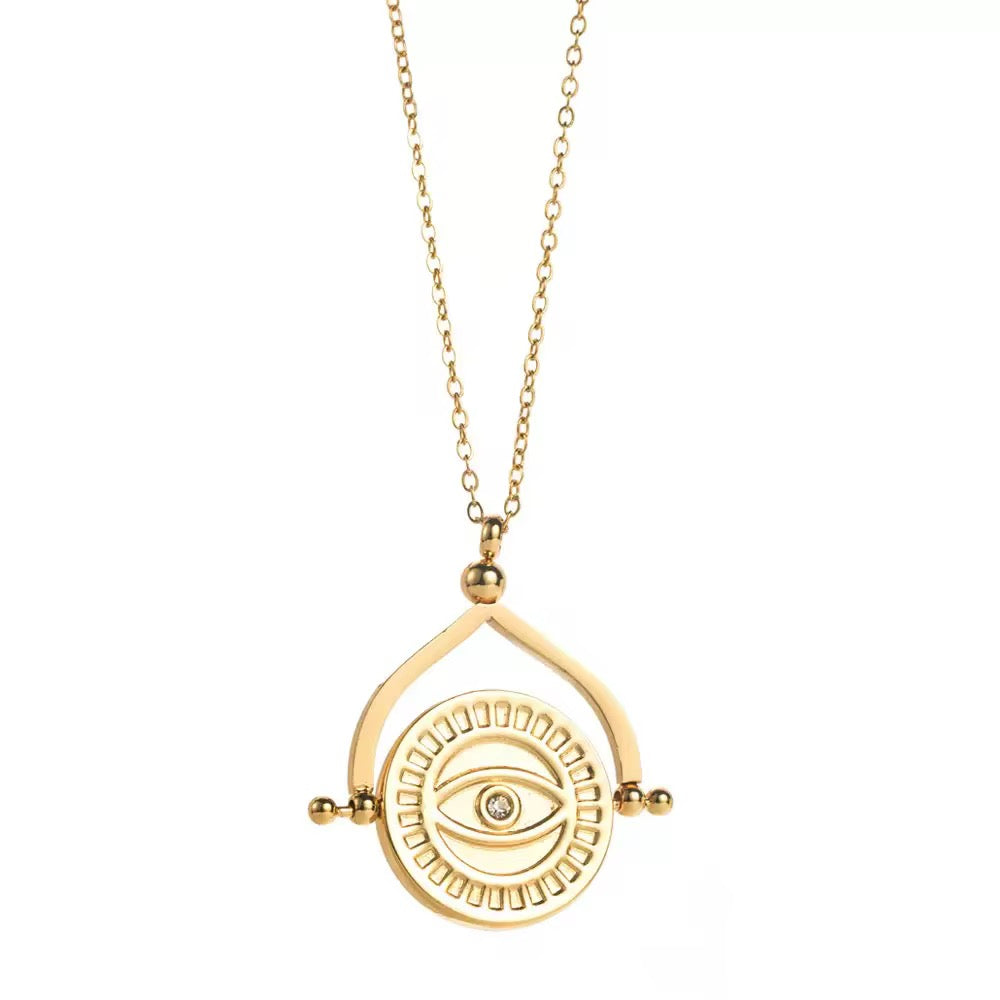 Mykonos Eye Pendant