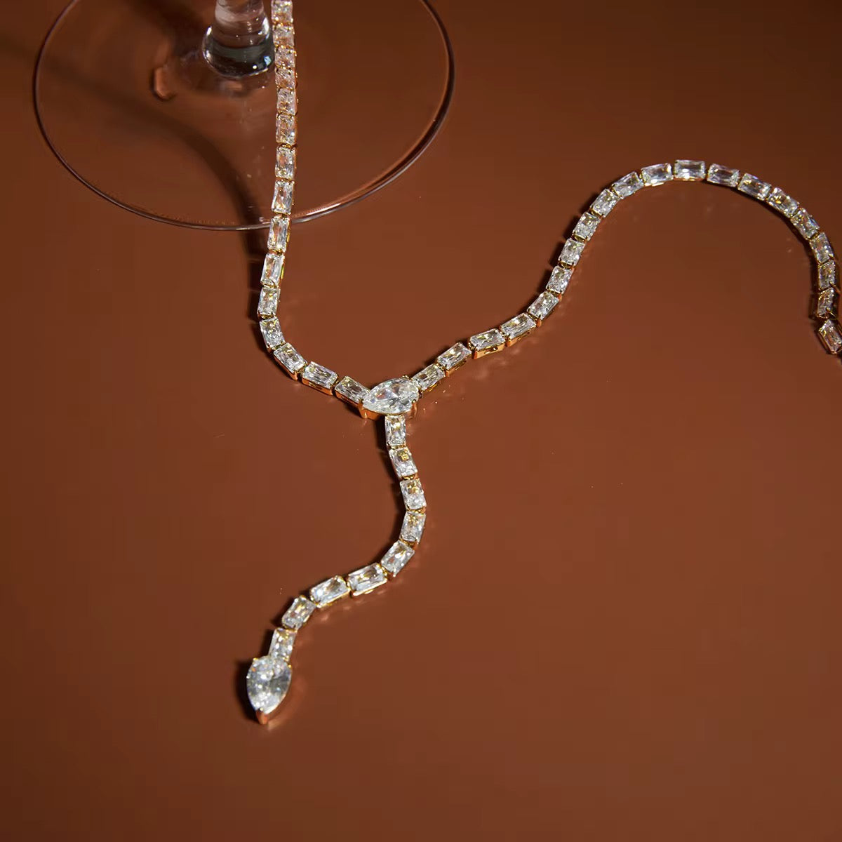 Liliana Lariat Necklace