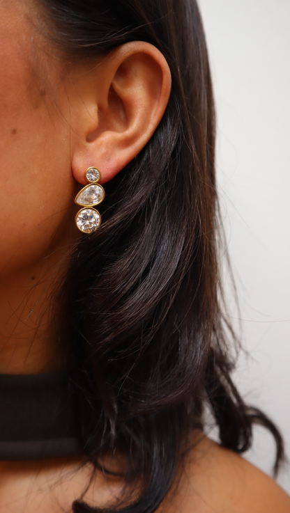 Seraphina Cluster Earrings