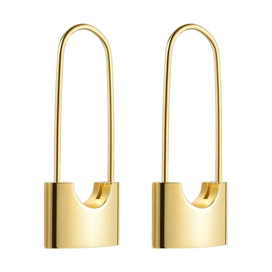Luxe Lock Earrings