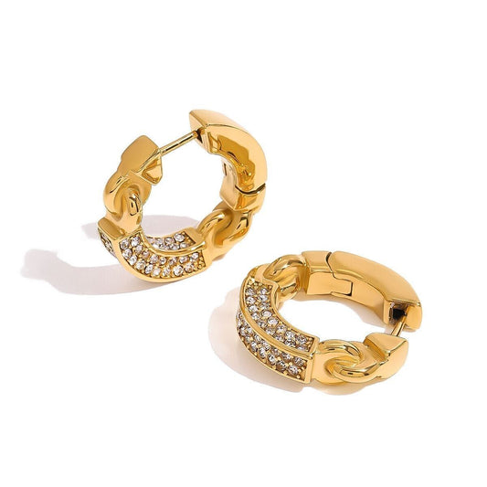 Elma Chain Earrings