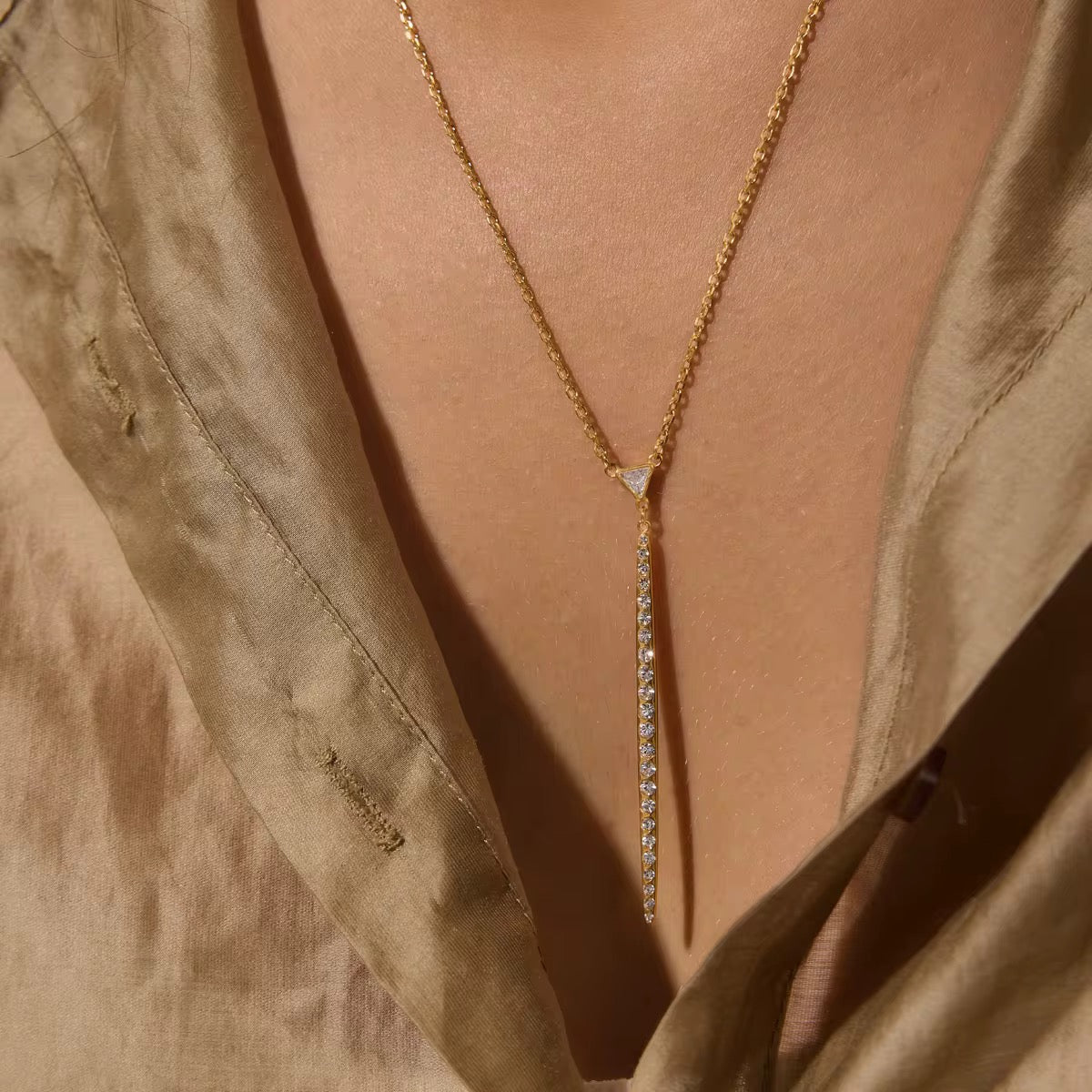 The Signature Drop Necklace