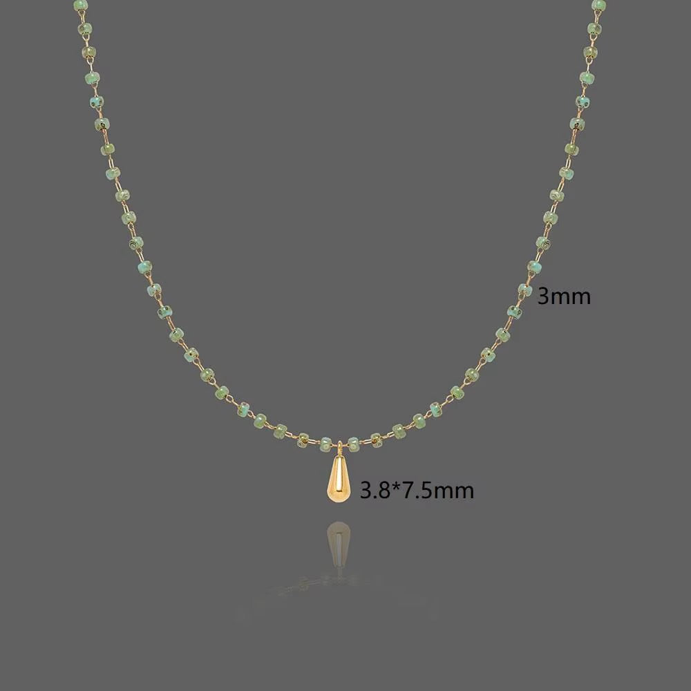 Aegean Drop Necklace