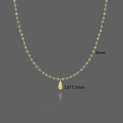 Aegean Drop Necklace