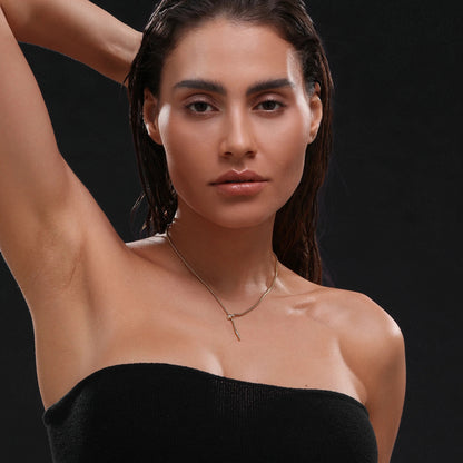 Bianca Lariat Necklace