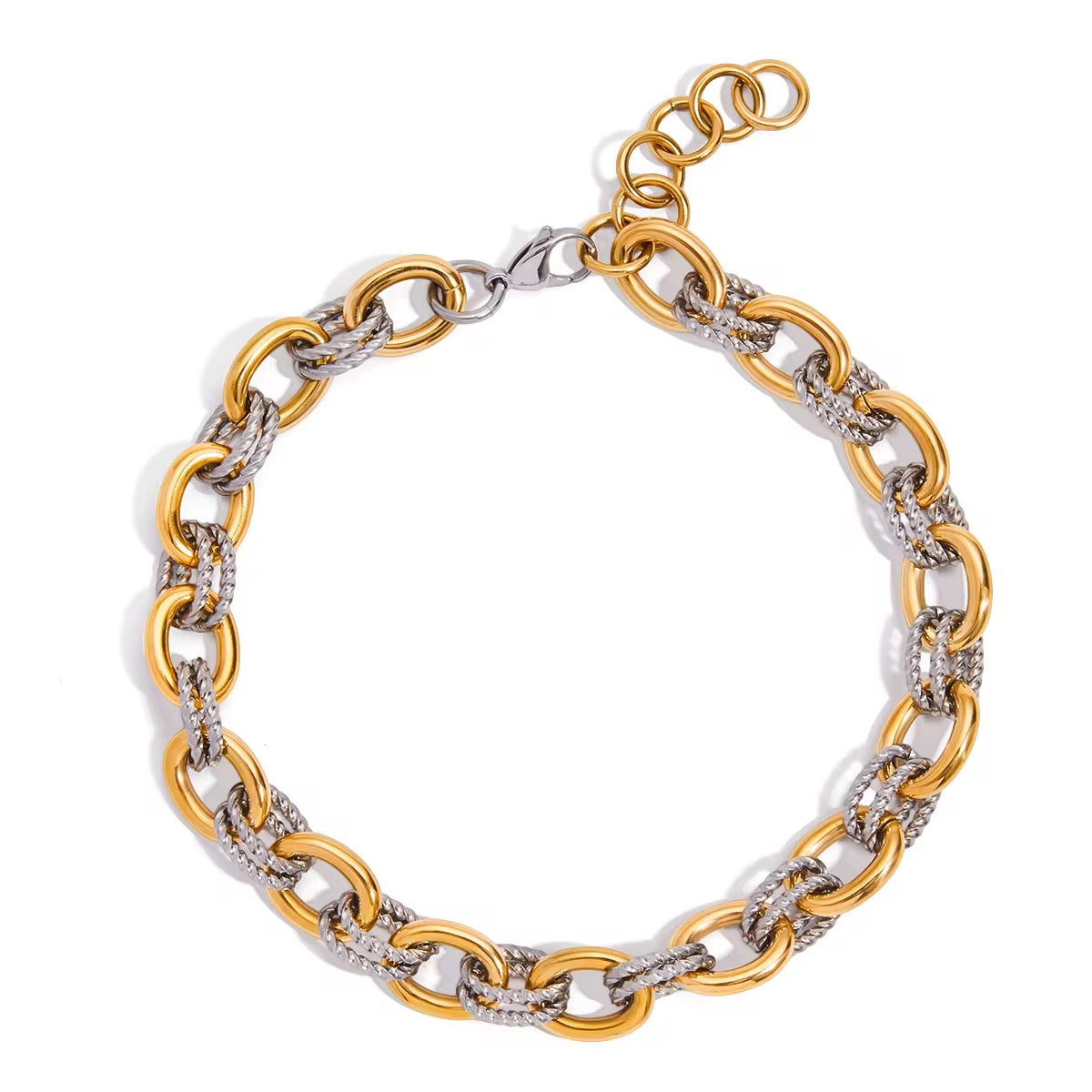 Ena Statement Link Necklace