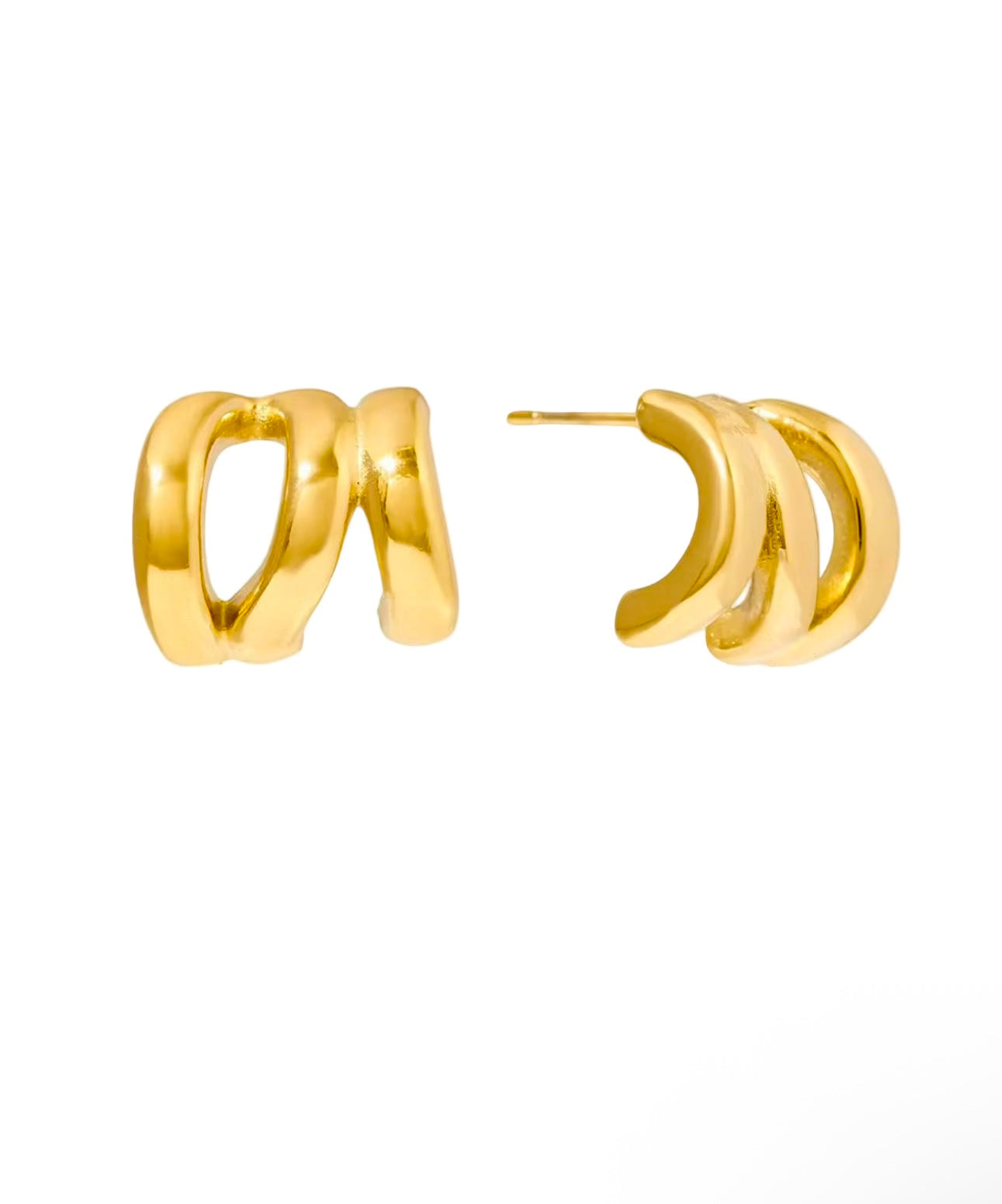 Mira Triple Hoops