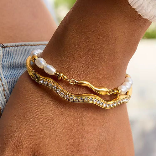 Nerina Wave Bracelet