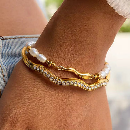 Nerina Wave Bracelet